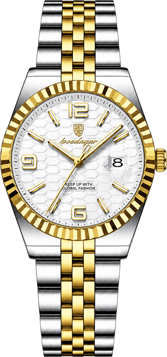 Gold White